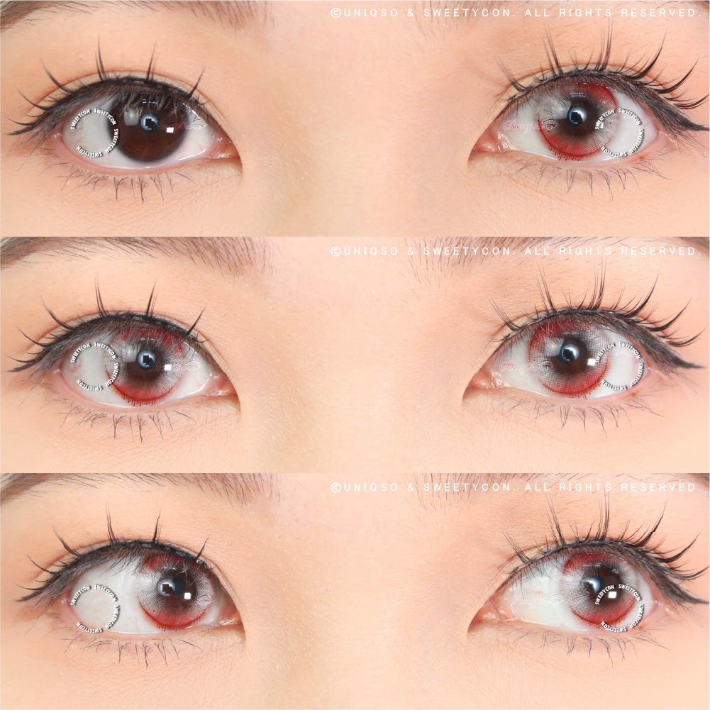 Sweety Crazy Witch Tears Red | Colored Contacts For Halloween