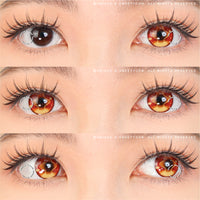 Sweety x Eyesinger Golden Eclipse (2 lenses/pack)-Colored Contacts-UNIQSO