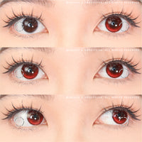 Sweety Crazy Fiery Red (1 lens/pack)-Crazy Contacts-UNIQSO