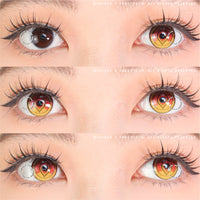 Sweety x Eyesinger Frosted Blood Moon (2 lenses/pack)-Colored Contacts-UNIQSO