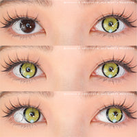 Sweety x Eyesinger Neon Eclipse Yellow (2 lenses/pack)-Colored Contacts-UNIQSO