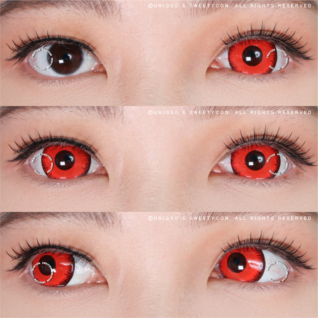 Sweety Mini Sclera Mystic Red (1 lens/pack)