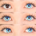 Sweety x Eyesinger Crystal Diamond Aqua (2 lenses/pack)-Colored Contacts-UNIQSO