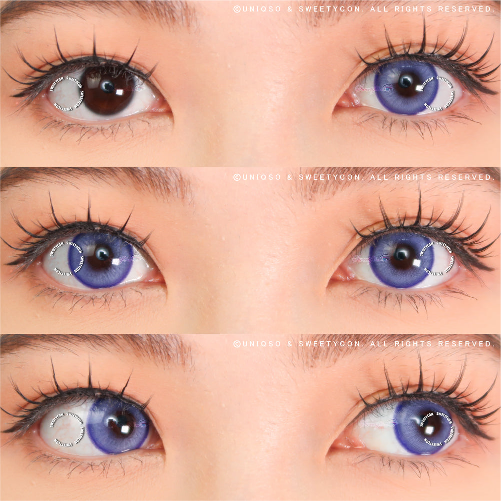 Sweety Halo Lilac (1 lens/pack)-Colored Contacts-UNIQSO