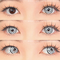Sweety White Aura II (No Vision Block) (1 lens/pack)-Colored Contacts-UNIQSO