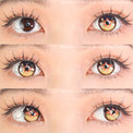 Sweety x Eyesinger Amber Star Crest (2 lenses/pack)-Colored Contacts-UNIQSO