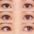 Sweety Halo Red (1 lens/pack)-Colored Contacts-UNIQSO