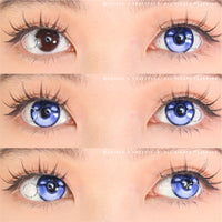 Sweety x Eyesinger Indigo Thunder Eye (2 lenses/pack)-Colored Contacts-UNIQSO