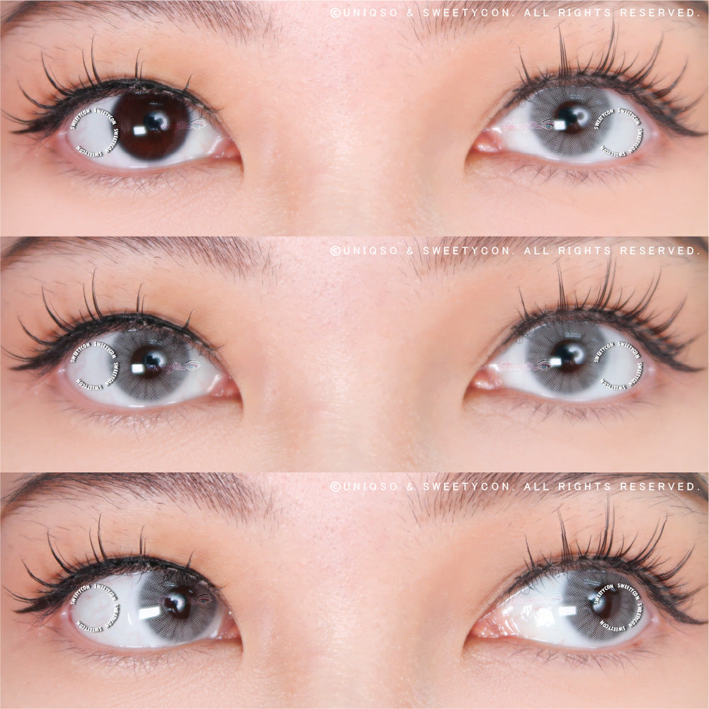 Icy Grey Colored Contacts for a Subtle, Natural Look – UNIQSO
