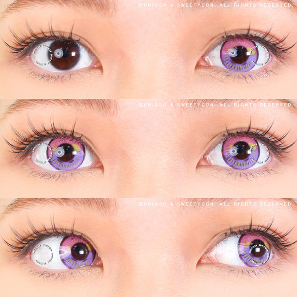Sweety Anime Violet (1 lens/pack)-Colored Contacts-UNIQSO