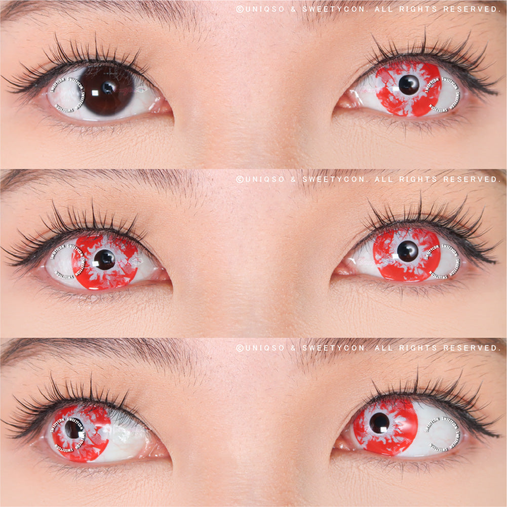 Sweety K-Zombie 4 Crazy Contacts For Halloween – UNIQSO