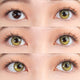 Sweety Anime Tear Yellow (1 lens/pack)-Colored Contacts-UNIQSO