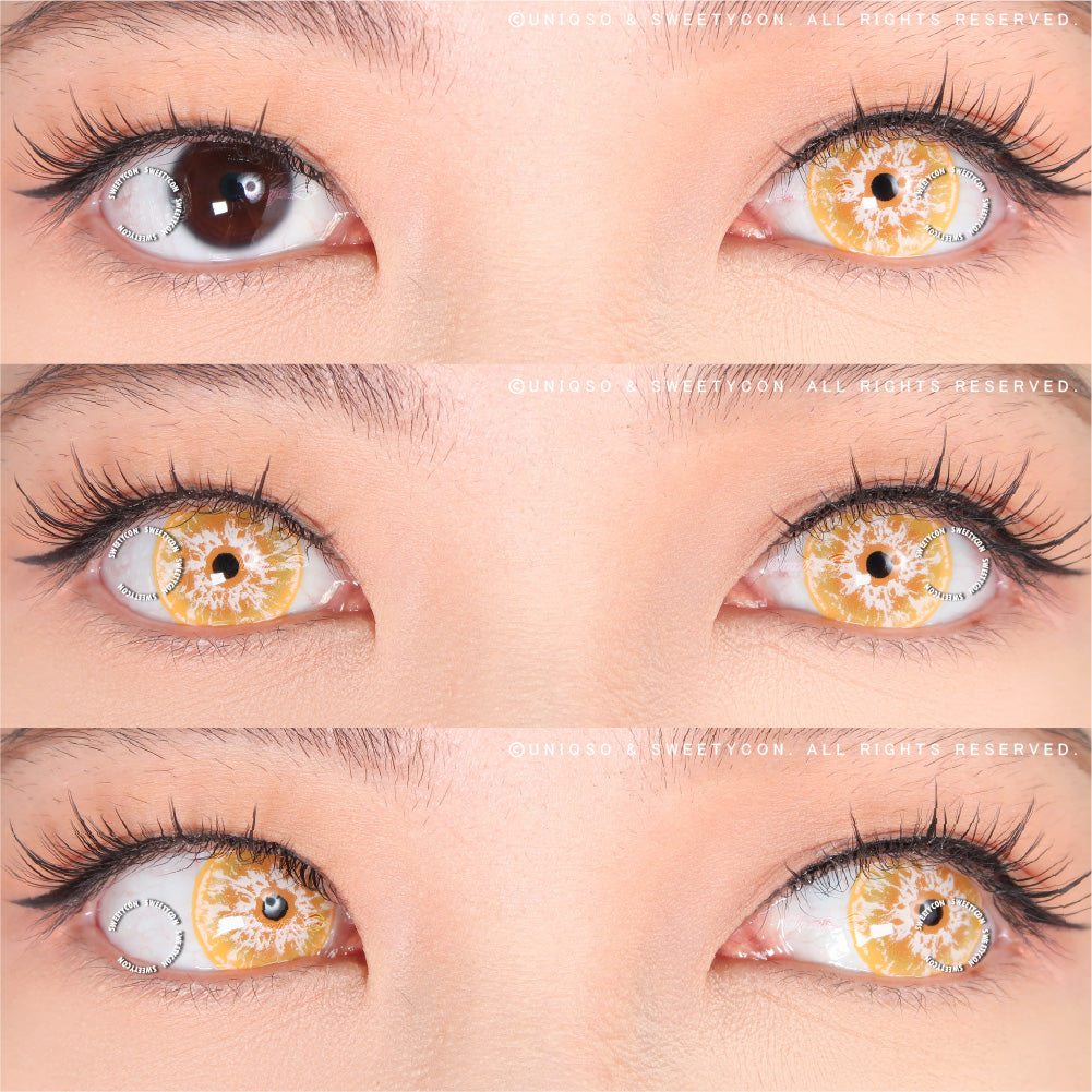 Sweety Crazy White Walker Yellow | Colored Contacts For Halloween