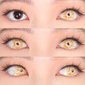 Sweety Crazy White Walker Yellow (1 lens/pack)-Crazy Contacts-UNIQSO