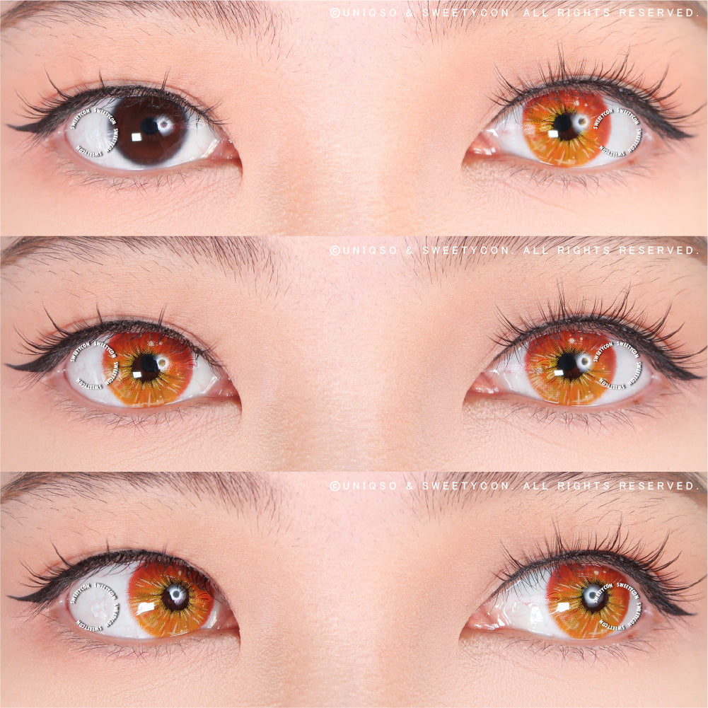 Sweety Crazy Lollipop Brown (1 lens/pack)-Colored Contacts-UNIQSO