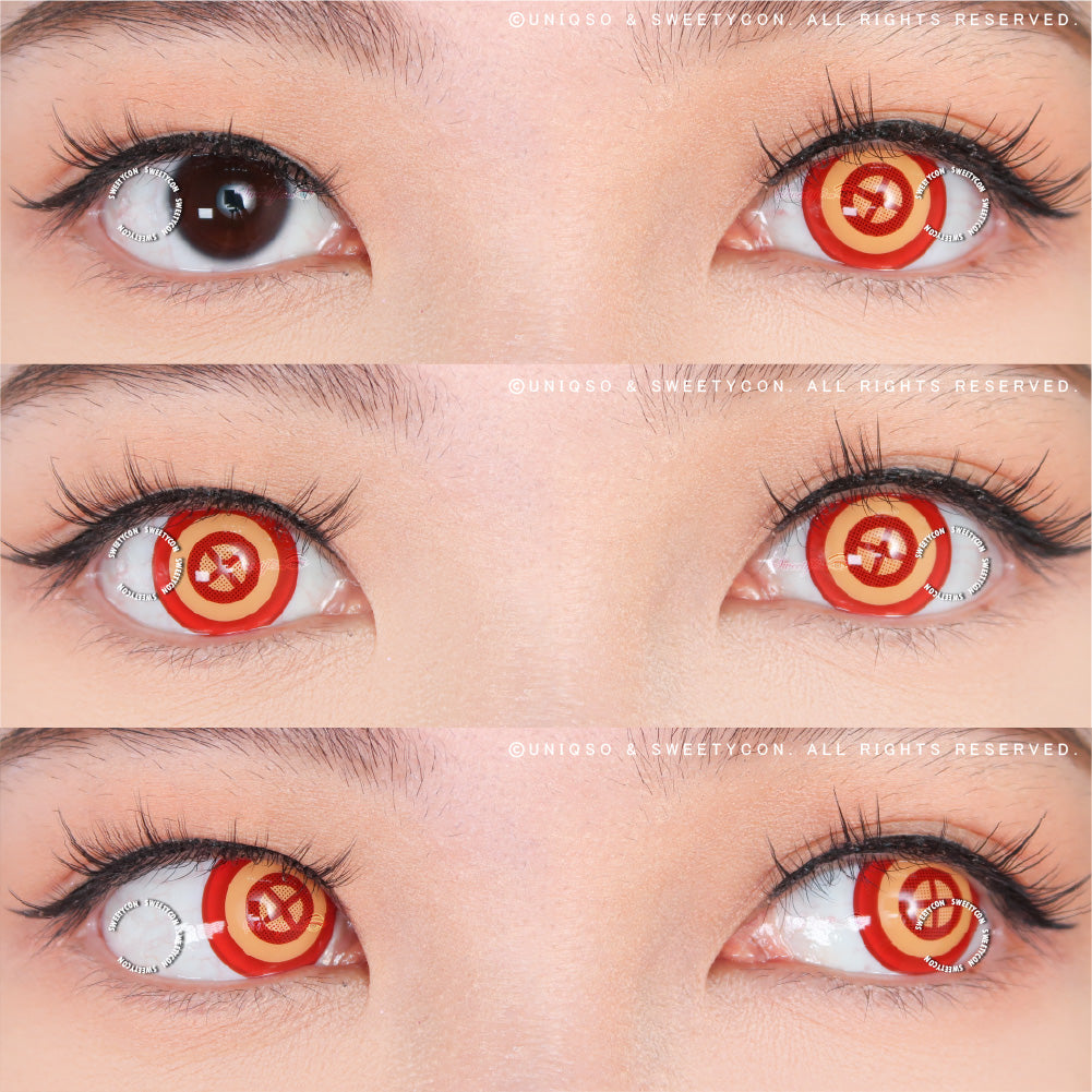 Chainsaw Man - Power Colored Contacts: Cosplay Perfection – UNIQSO