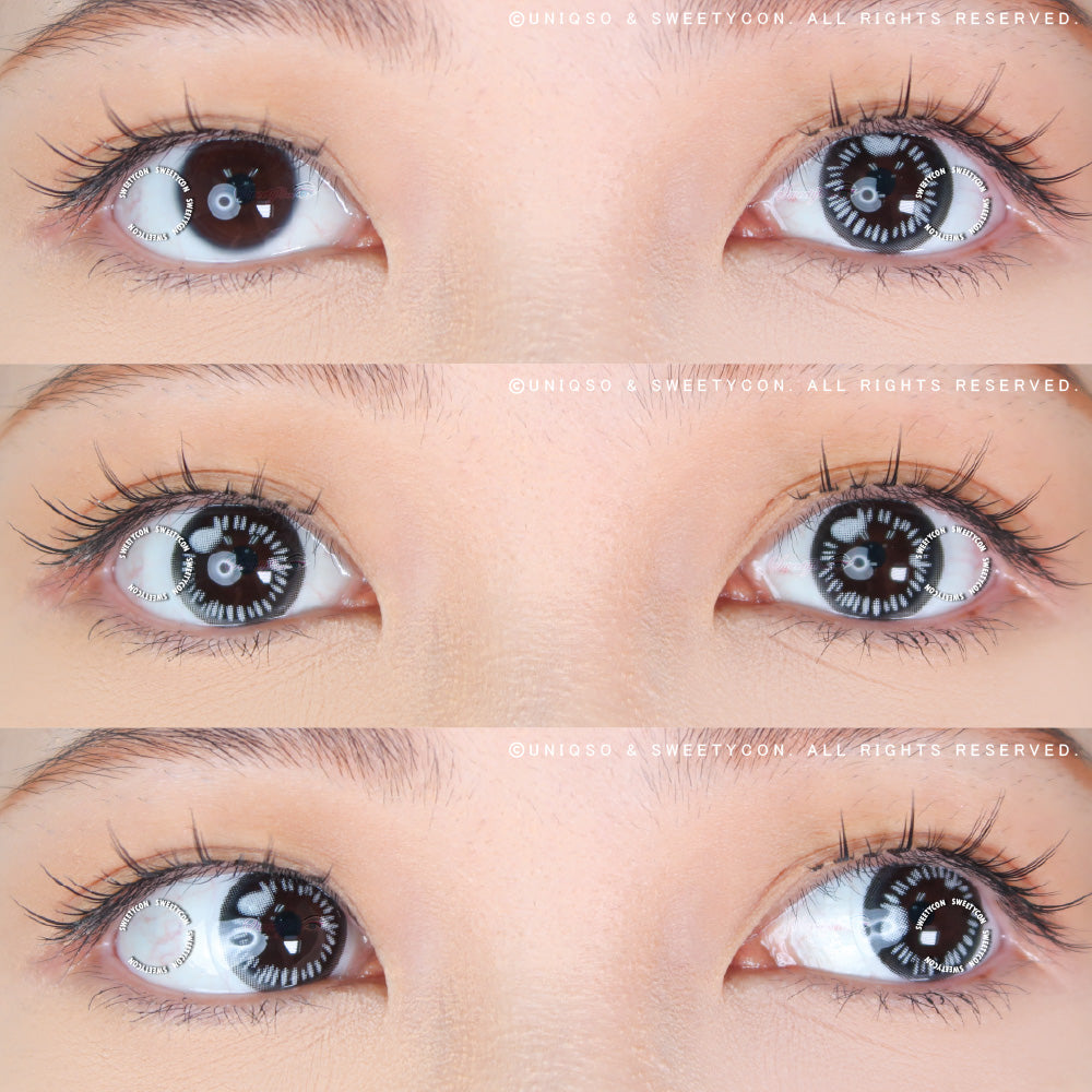 Sweety Anime Black (1 lens/pack) [Exp: 06/2026]-Colored Contacts-UNIQSO