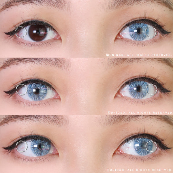 Urban Layer Frozen Gray (1 lens/pack)-Colored Contacts-UNIQSO