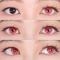 Sweety Crazy Lollipop Red (1 lens/pack)-Colored Contacts-UNIQSO