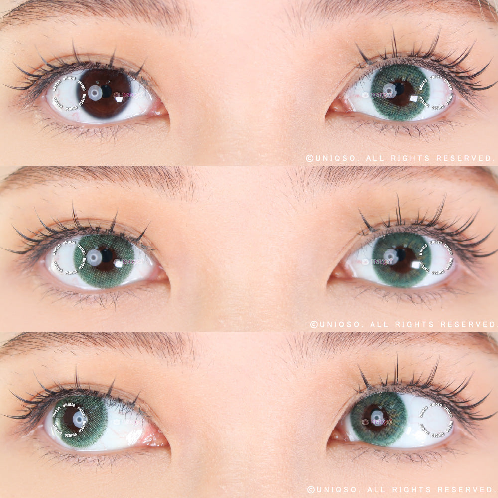 Western Eyes Nada Peace Green (1 lens/pack) [Exp: 04/2026]-Colored Contacts-UNIQSO