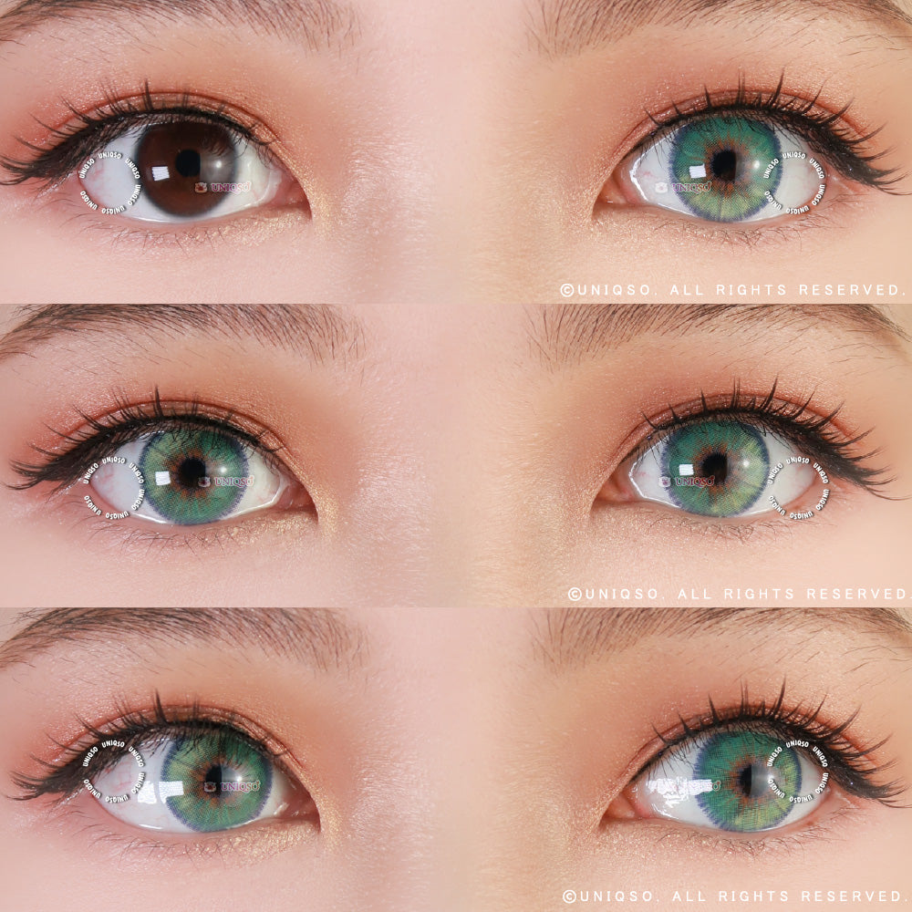 Jade Green Contacts - Chic Green Contact Lenses - Wicked Eyez