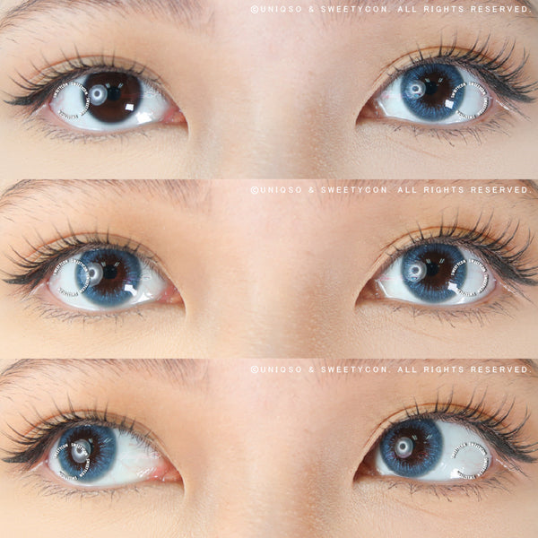 Sweety Space Blue (1 lens/pack)-Colored Contacts-UNIQSO