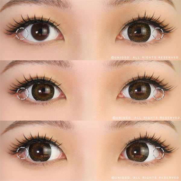 Barbie Kira Kira Brown (1 lens/pack)-Colored Contacts-UNIQSO
