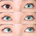 Sweety Crazy Candy Pop Green (1 lens/pack)-Colored Contacts-UNIQSO