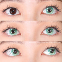 Sweety Crazy Candy Pop Green (1 lens/pack)-Colored Contacts-UNIQSO