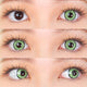 Sweety Queen Yellow Green (1 lens/pack)-Colored Contacts-UNIQSO