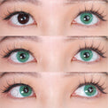 Sweety Hidrocor Emerald (1 lens/pack)-Colored Contacts-UNIQSO