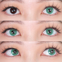 Sweety Hidrocor Emerald (1 lens/pack)-Colored Contacts-UNIQSO