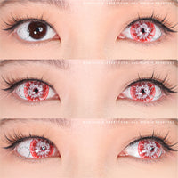 Sweety Crazy White Walker Red (1 lens/pack)-Crazy Contacts-UNIQSO