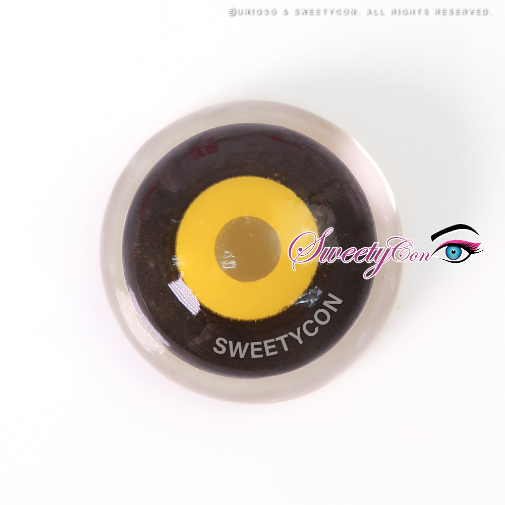 Sweety Mini Sclera Yellow Ghoul (1 lens/pack)-Mini Sclera Contacts-UNIQSO