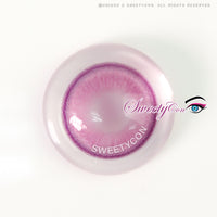 Sweety Halo Purple (1 lens/pack)-Colored Contacts-UNIQSO