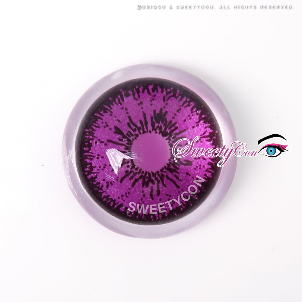 Sweety Mini Sclera Tokyo N Violet(1 lens/pack)-Mini Sclera Contacts-UNIQSO