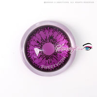 Sweety Mini Sclera Tokyo N Violet(1 lens/pack)-Mini Sclera Contacts-UNIQSO