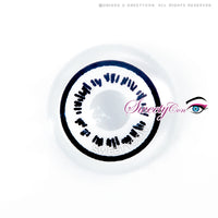Sweety White Aura II (No Vision Block) (1 lens/pack)-Colored Contacts-UNIQSO
