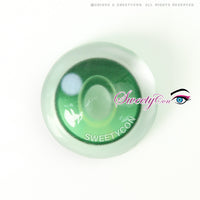 Sweety x Eyesinger Emerald Halo (2 lenses/pack)-Colored Contacts-UNIQSO