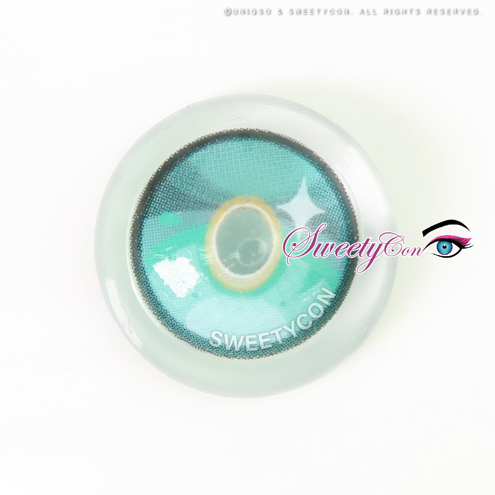 Sweety x Eyesinger Aqua Gemstone (2 lenses/pack)-Colored Contacts-UNIQSO
