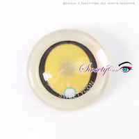 Sweety x Eyesinger Neon Eclipse Yellow (2 lenses/pack)-Colored Contacts-UNIQSO