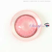 Sweety Halo Pink (1 lens/pack)-Colored Contacts-UNIQSO