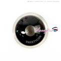 Sweety Mini Sclera Lens Black Titan (1 lens/pack)-Mini Sclera Contacts-UNIQSO