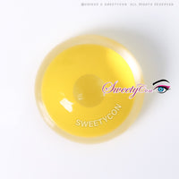 Sweety Mini Sclera Yellow (1 lens/pack)-Mini Sclera Contacts-UNIQSO