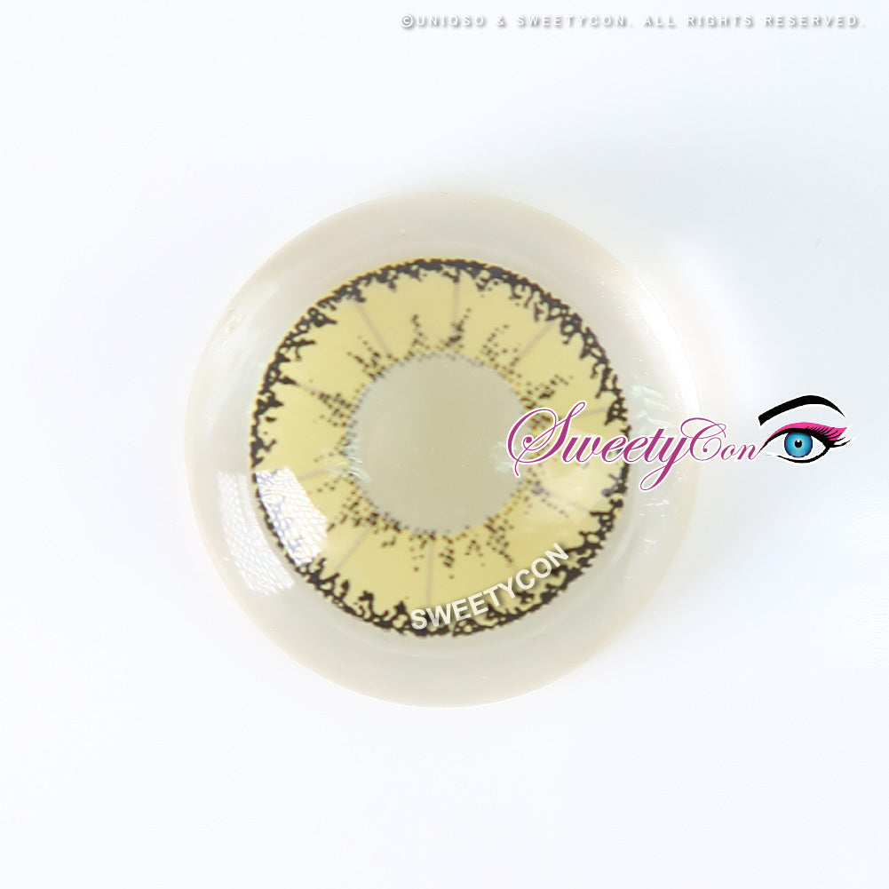 Sweety Devil Yellow (1 lens/pack)-Colored Contacts-UNIQSO