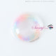 Sweety Colorful Rainbow Pink (1 lens/pack)-Colored Contacts-UNIQSO