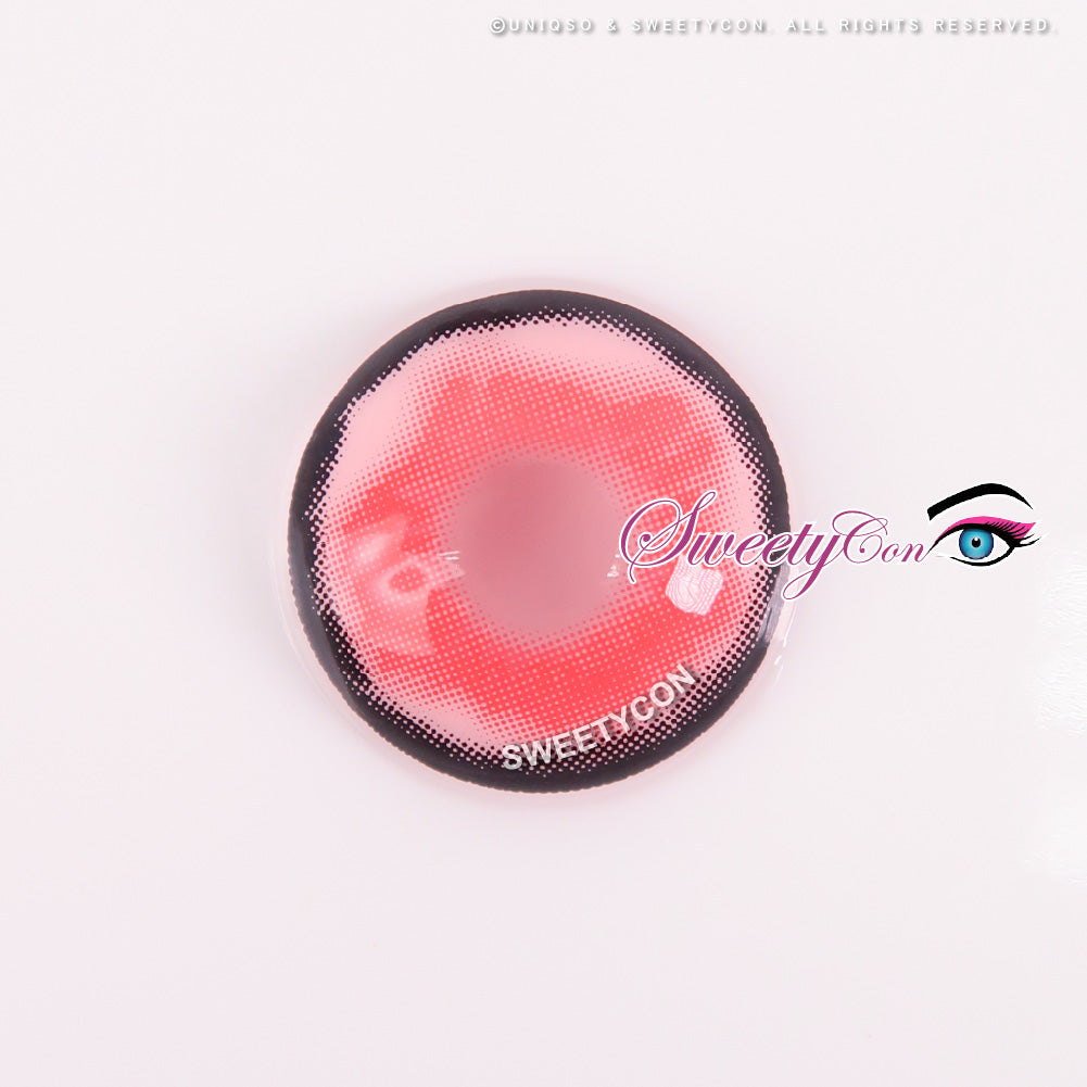 Best Light Pink Coloured Contacts | Platonic Pink Halloween