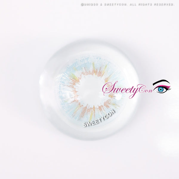 Sweety Broadway Blue (1 lens/pack)-Colored Contacts-UNIQSO