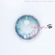 Sweety Miracle Blue (1 lens/pack)-Colored Contacts-UNIQSO