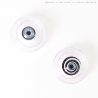 Sweety Mini Sclera Black Spiral (1 lens/pack)-Mini Sclera Contacts-UNIQSO